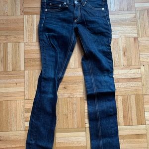 Rag & bone straight cut Dover wash jeans